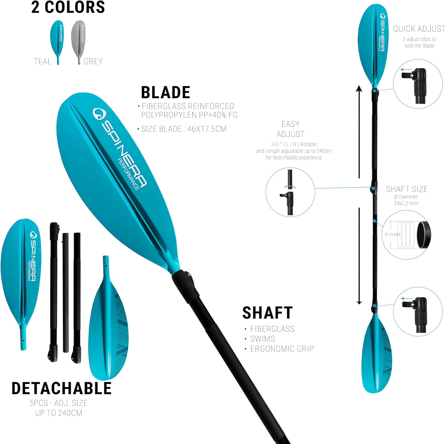 Performance Kayak Paddle